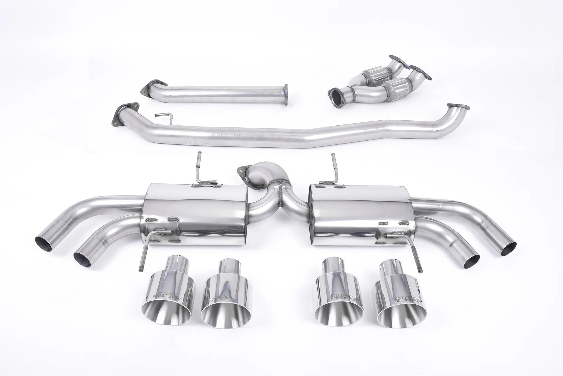 Milltek Komplettanlage (non-resonated) für Nissan GT-R R35