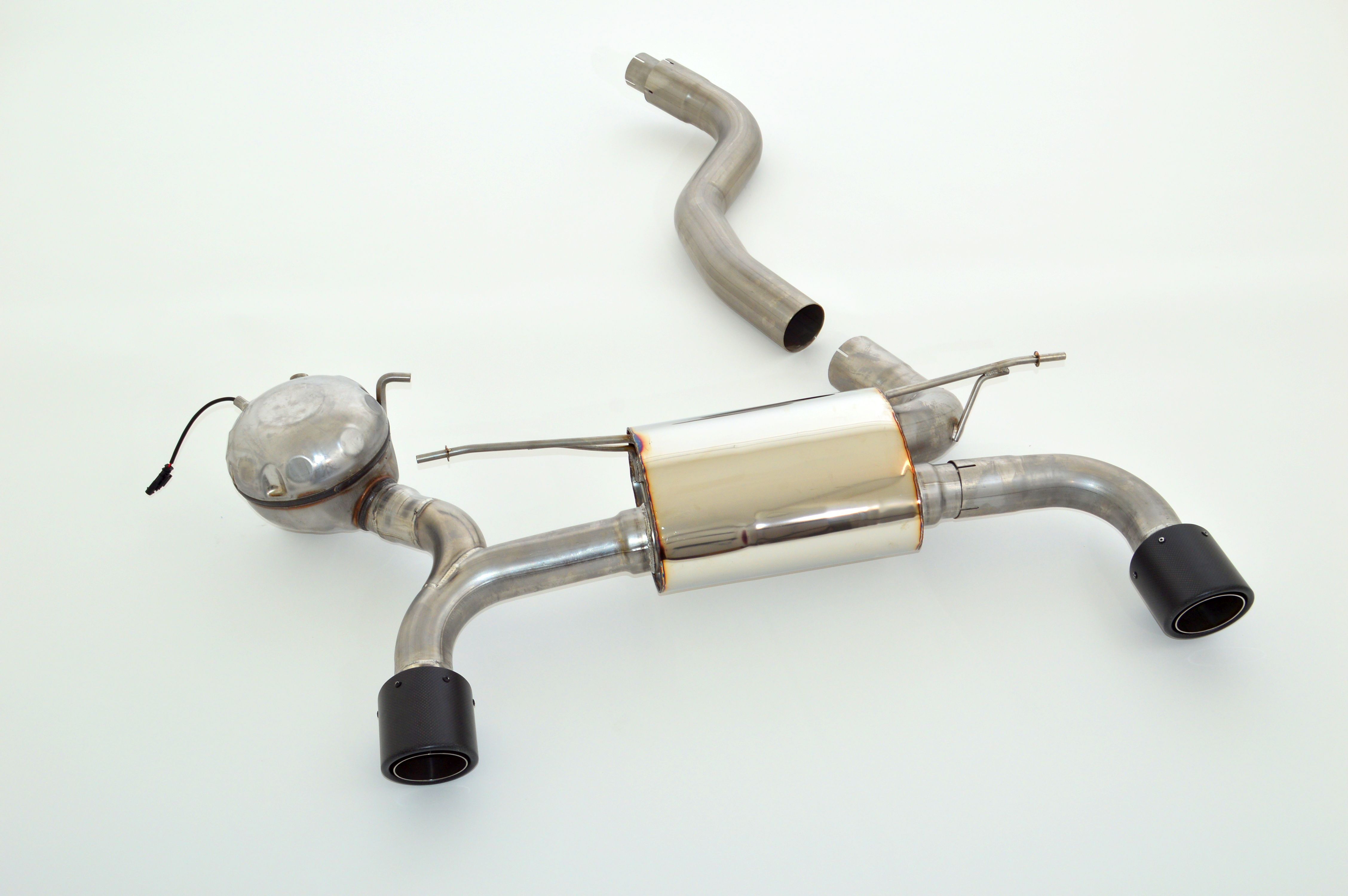 StreetBeast 76mm Duplex-Endschalldämpfer mit Soundgenerator