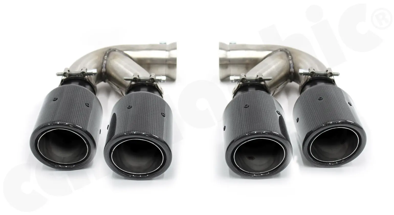 CARGRAPHIC Doppelendrohre für Porsche Cayenne kaufen