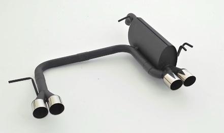 Friedrich Motorsport Duplex Sportendschalldämpfer Mitsubishi Colt CZ3 Z30  Sportendschalldämpfer für Mitsubishi Colt CZ3 Z30
