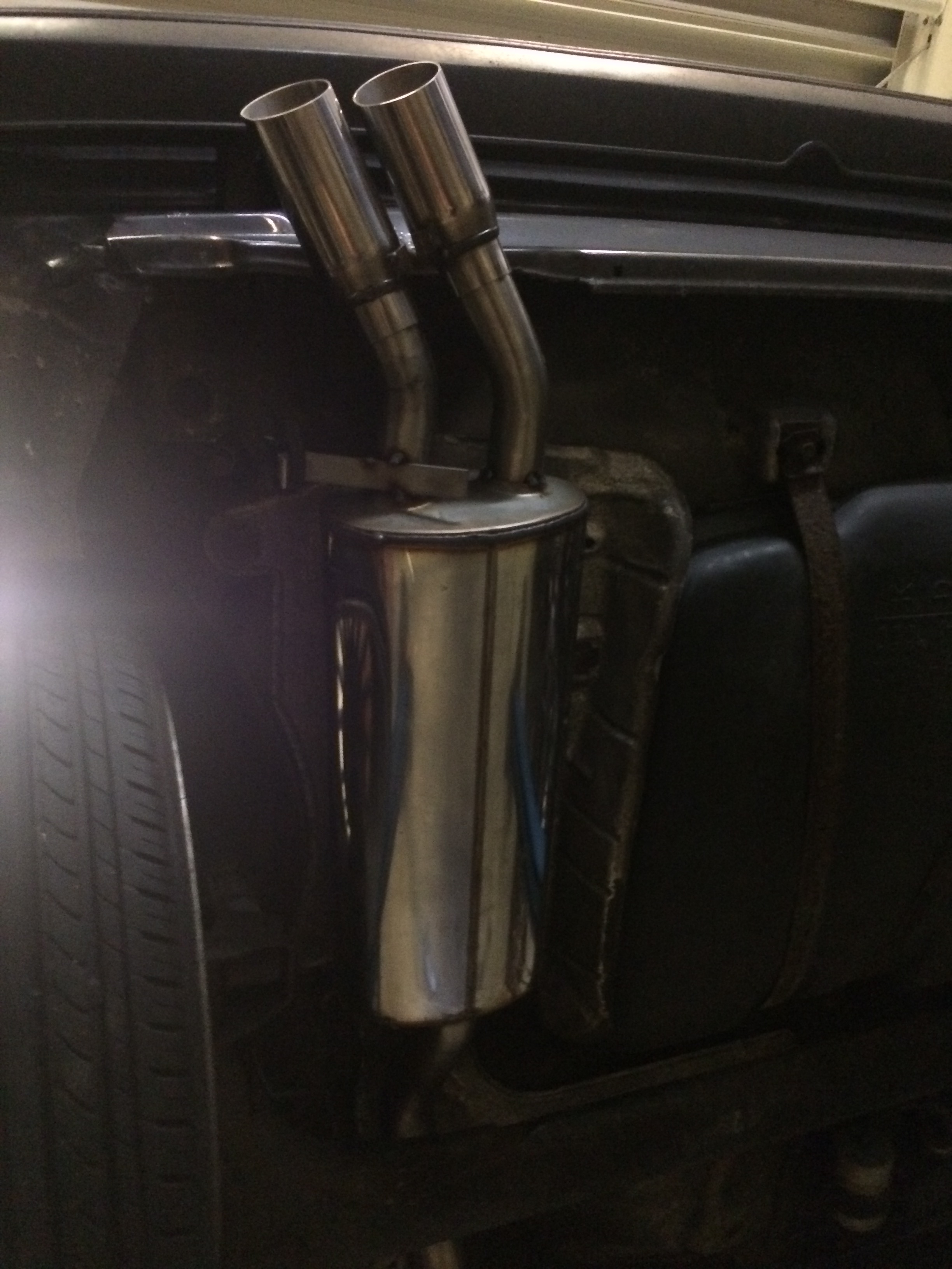 Novus Sportauspuff VW Golf 2 16V 2x60mm