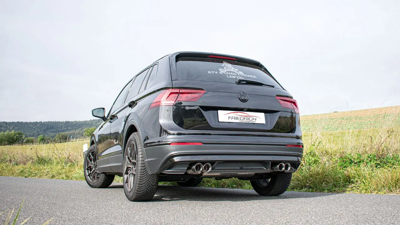 Friedrich Motorsport 76mm Duplex-Sportendschalldämpfer VW Tiguan II 