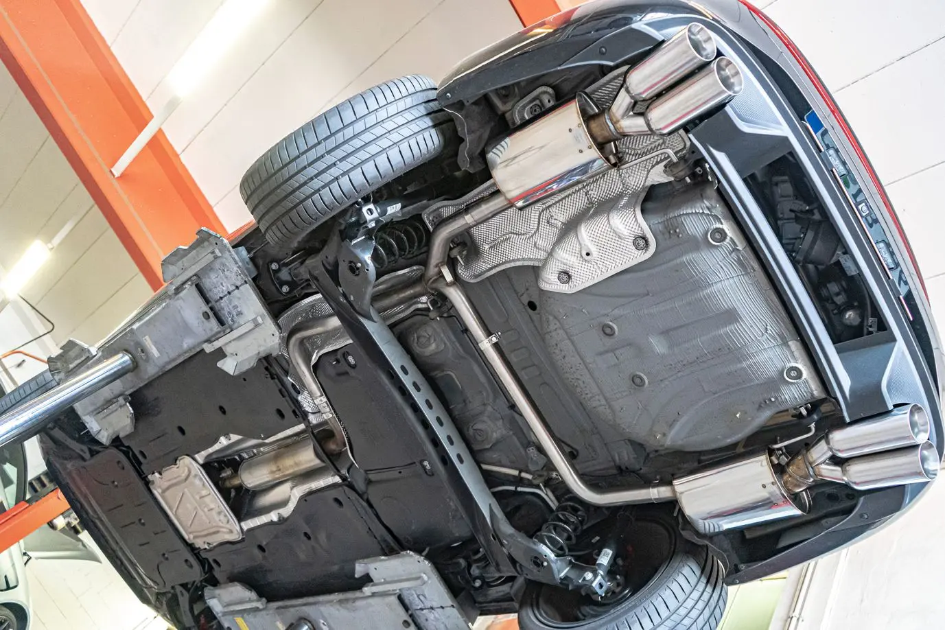  Friedrich Motorsport Duplex-Endschalldämpfer Seat Leon