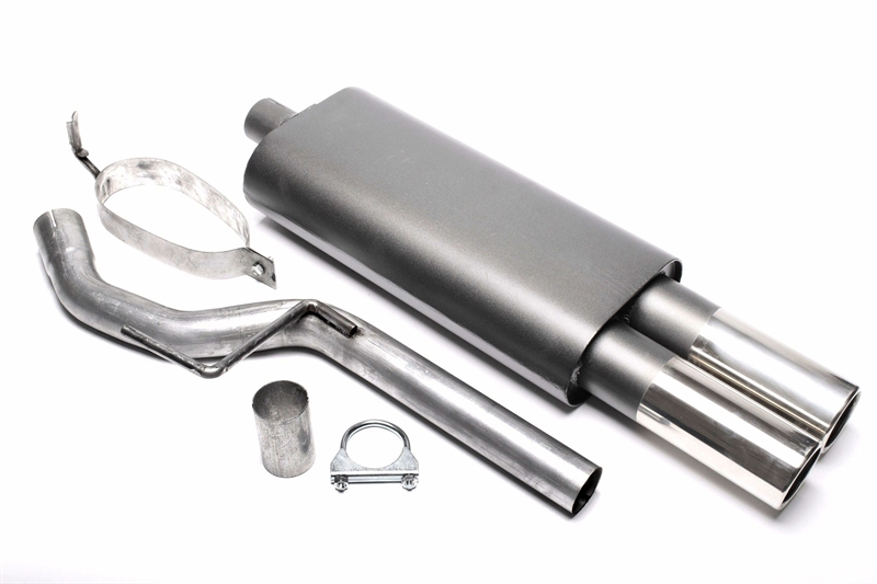  TA Tech­nix Sportend­schall­dämp­fer 2x76mm pas­send für VW Pas­sat Li­mou­si­ne, Pas­sat Va­ri­ant, Typ 35I