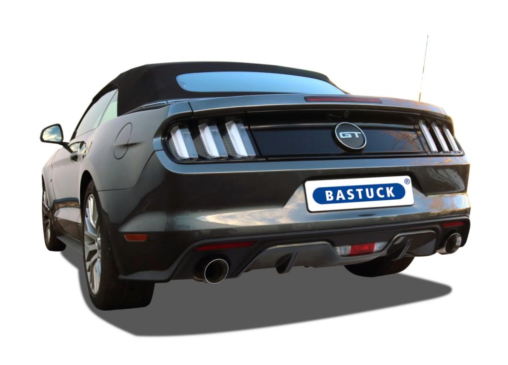 Bastuck Sportauspuff für Ford Mustang VI Cabrio 