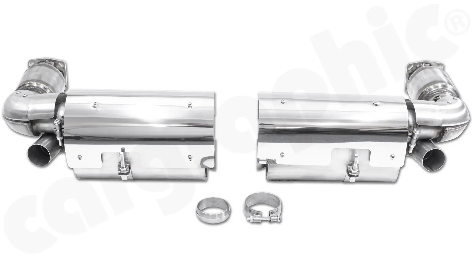 CARGRAPHIC Sportauspuff für Porsche 996 Turbo GT2 