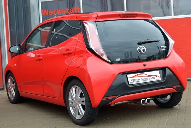 Sportendschalldämpfer für Toyota Aygo II Top-Qualität