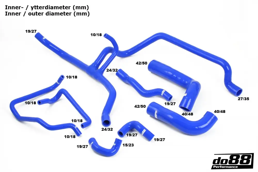 do88 Kühlerschläuche BMW E36 320 325 1990-1996 Foto