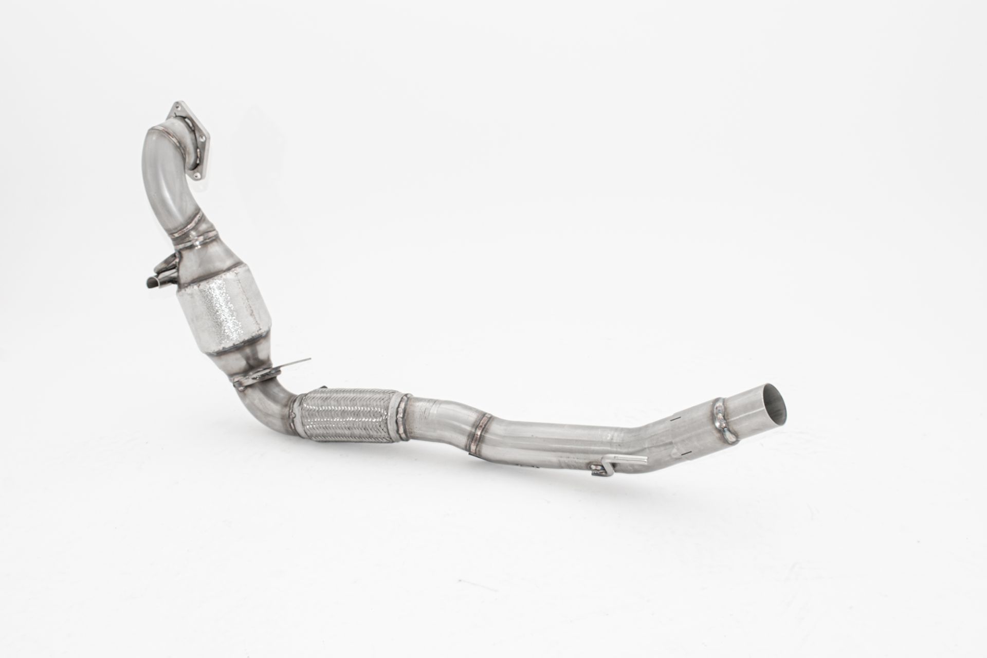 Friedrich Motorsport 70mm Downpipe mit 200 Zellen Sport-Kat. Edelstahl  Friedrich Motorsport 70mm Downpipe mit Sportkat kaufen