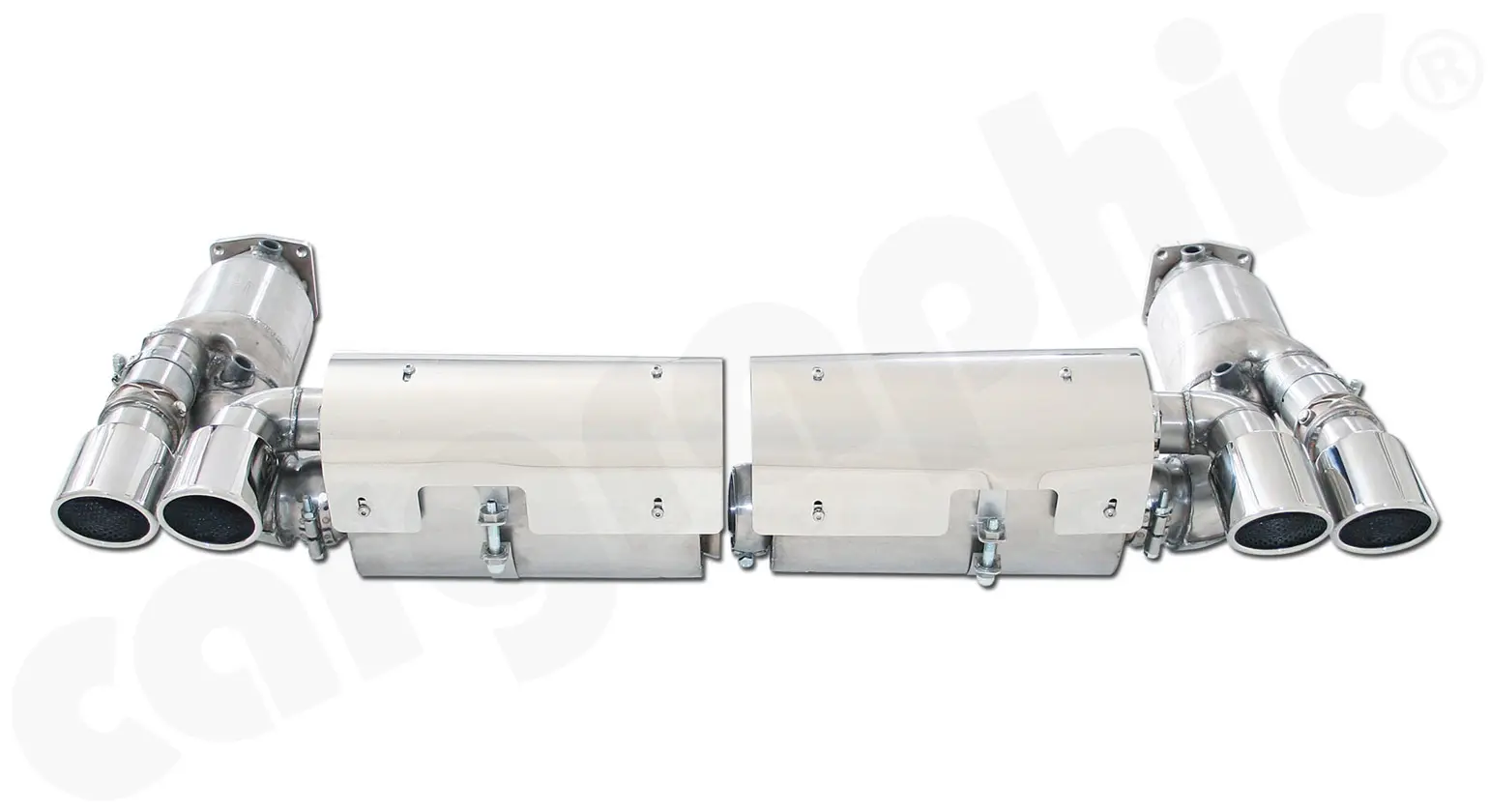 CARGRAPHIC Turbo-Back Auspuff für Porsche 997 kaufen