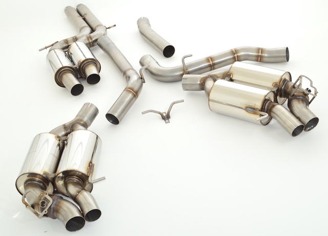 Friedrich Motorsport Duplex 2x76mm Edelstahl kaufen