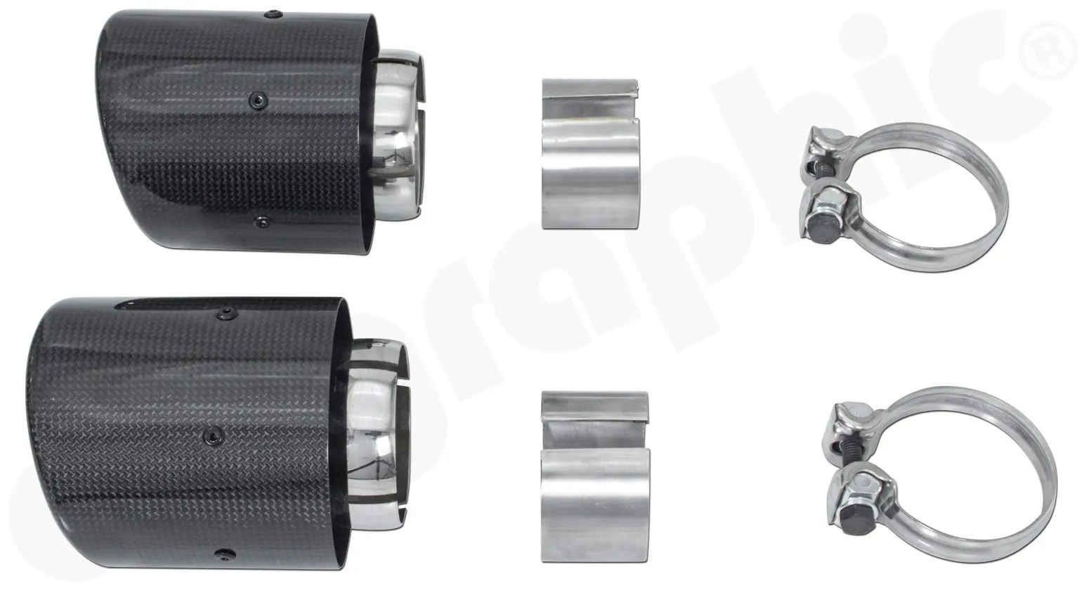 CARGRAPHIC Sport Endrohre für Porsche 718 günstig