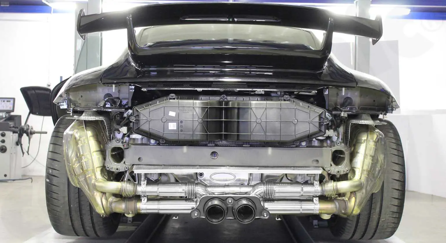 CARGRAPHIC Endschalldämpferrohr für Porsche 991.2 