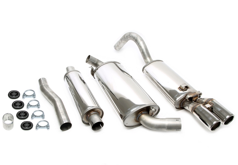 TA Technix Auspuff 2x70mm für Audi 80/90 Typ 89 kaufen