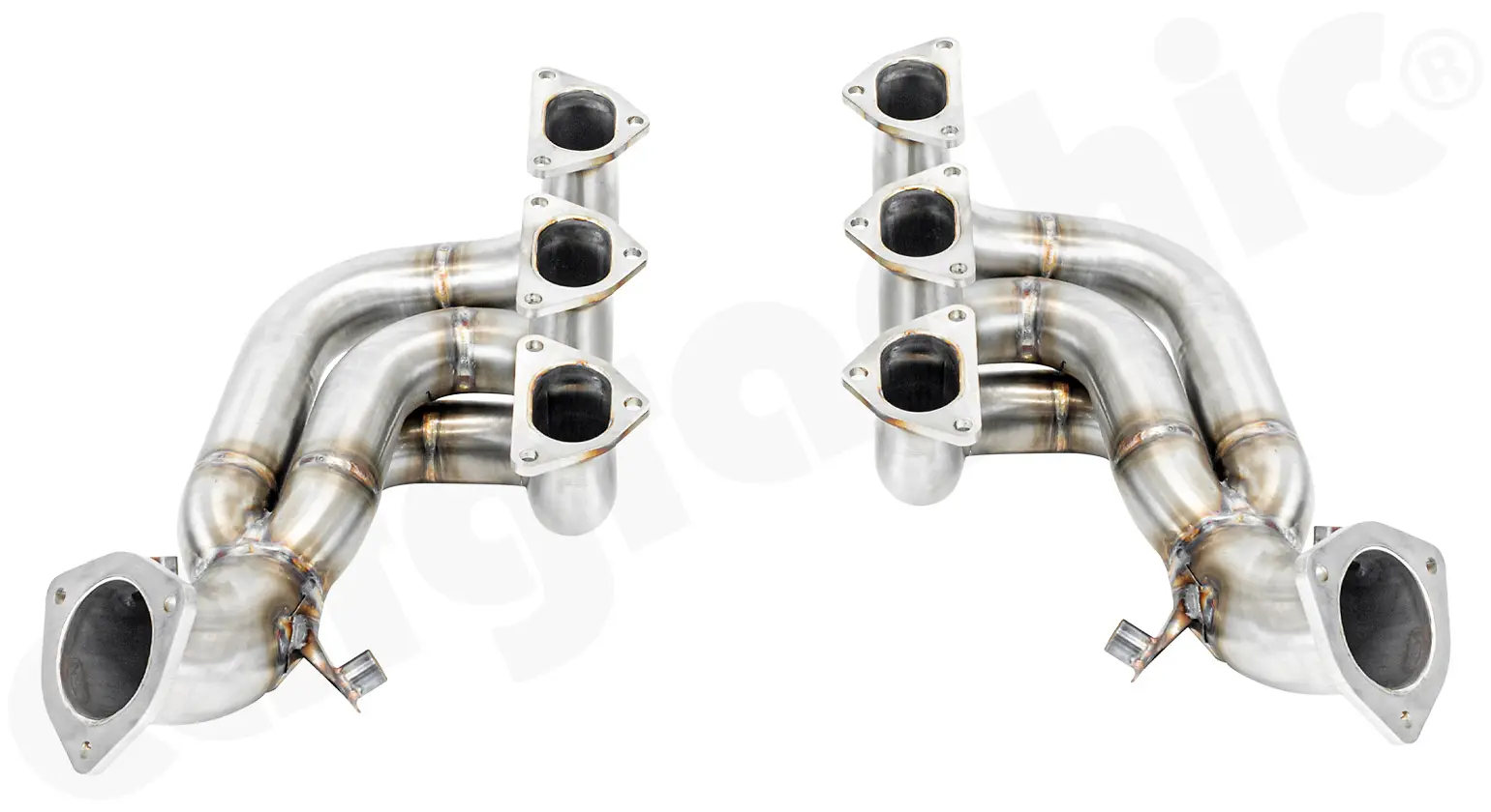 CARGRAPHIC Fächerkrümmer für Porsche 718 