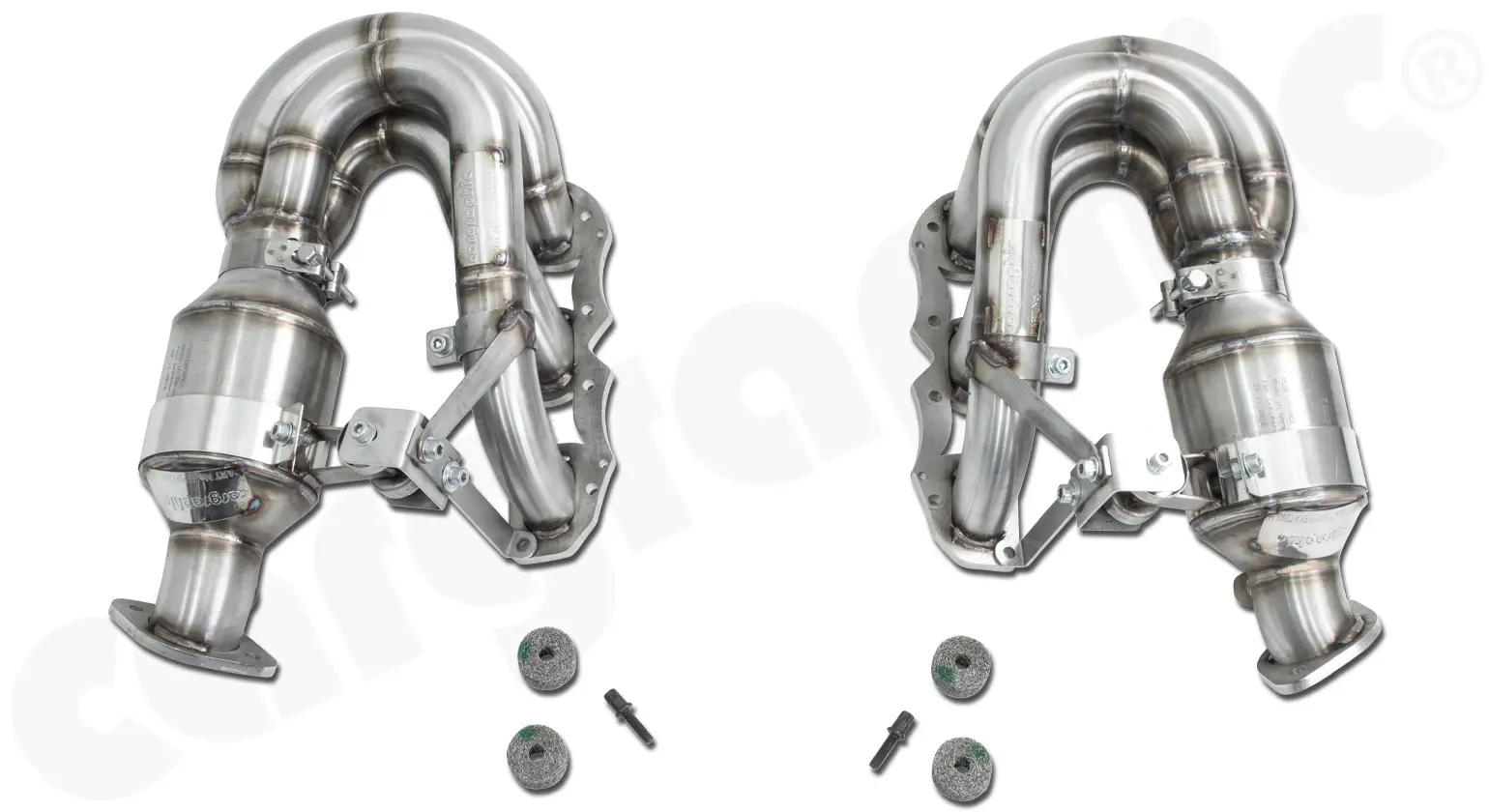 CARGRAPHIC Fächerkrümmer für Porsche 981 Foto