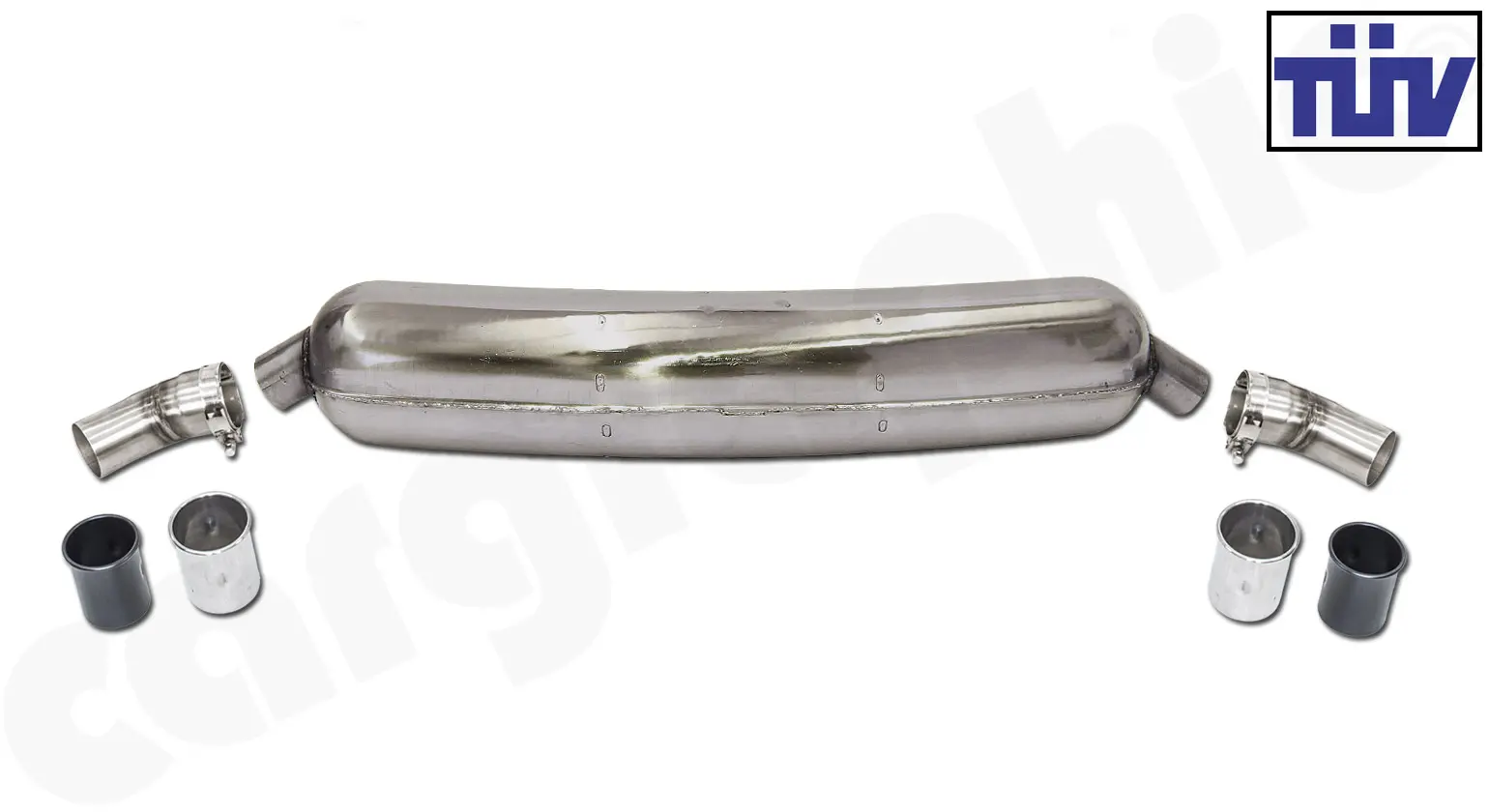 CARGRAPHIC Sport Endschalldämpfer für Porsche 911 Bild