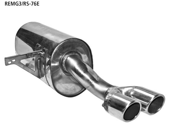 Bastuck Sportauspuff für Renault Mégane III Coupé Typ Z 2x76mm, eingerollt 20° schräg geschnitten Bastuck Sportauspuff für Renault Mégane III kaufen