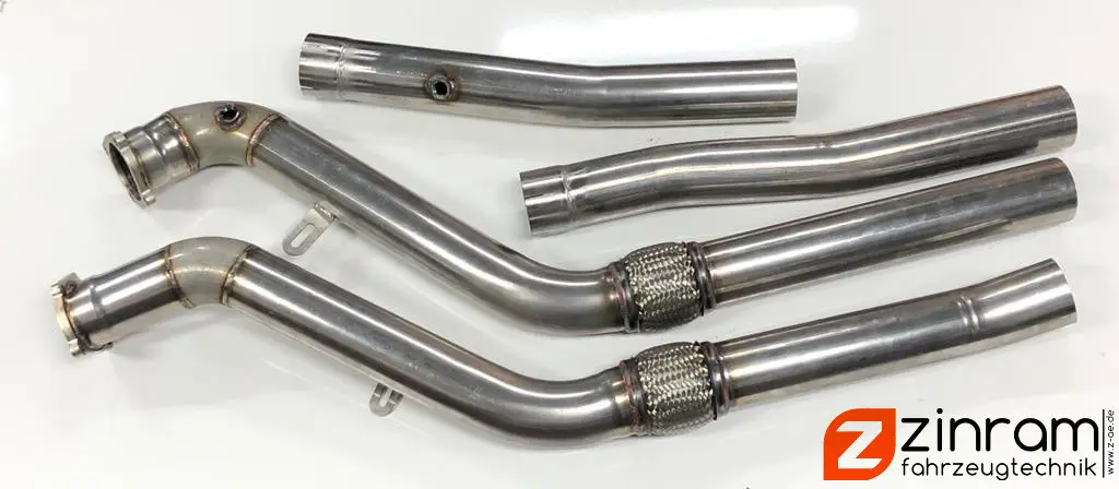 Zinram Downpipes Audi RS6 4F 76,1mm 3"