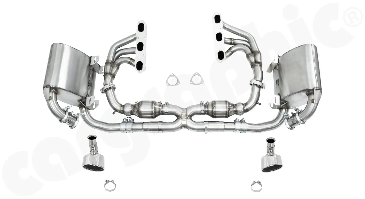 CARGRAPHIC Sportauspuff für Porsche 996 Carrera Foto