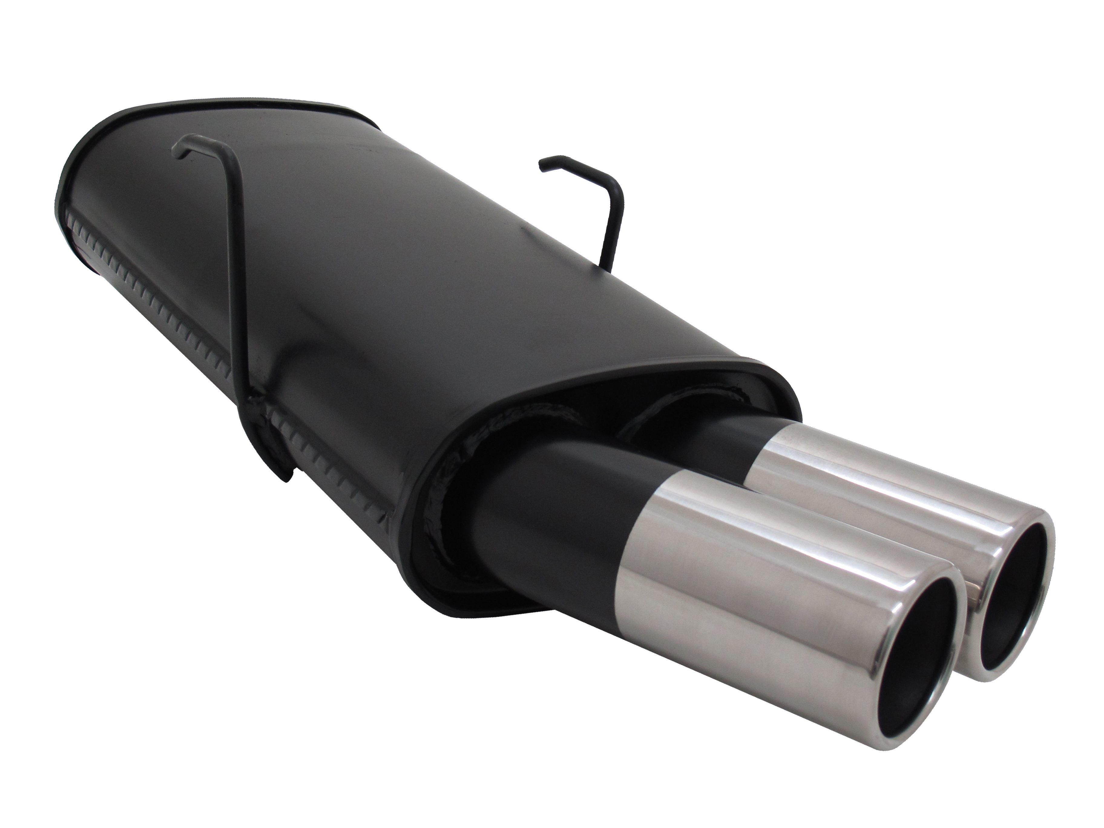 Novus Sportauspuff Peugeot 106 2x76mm Tuning Foto