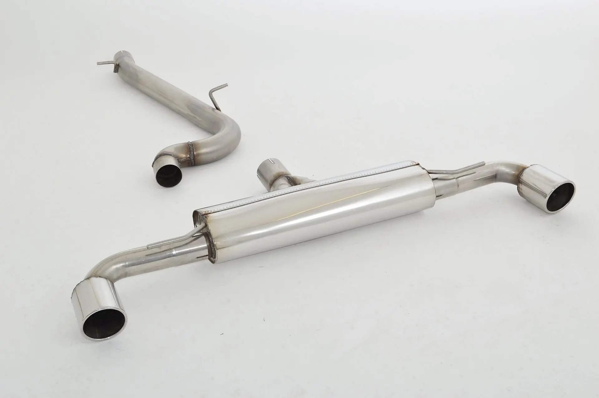 Friedrich Motorsport 76mm Duplex-Anlage Audi TT 8J Quattro