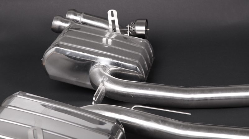Capristo Endschalldämpfer ECE für Porsche Cayenne 958