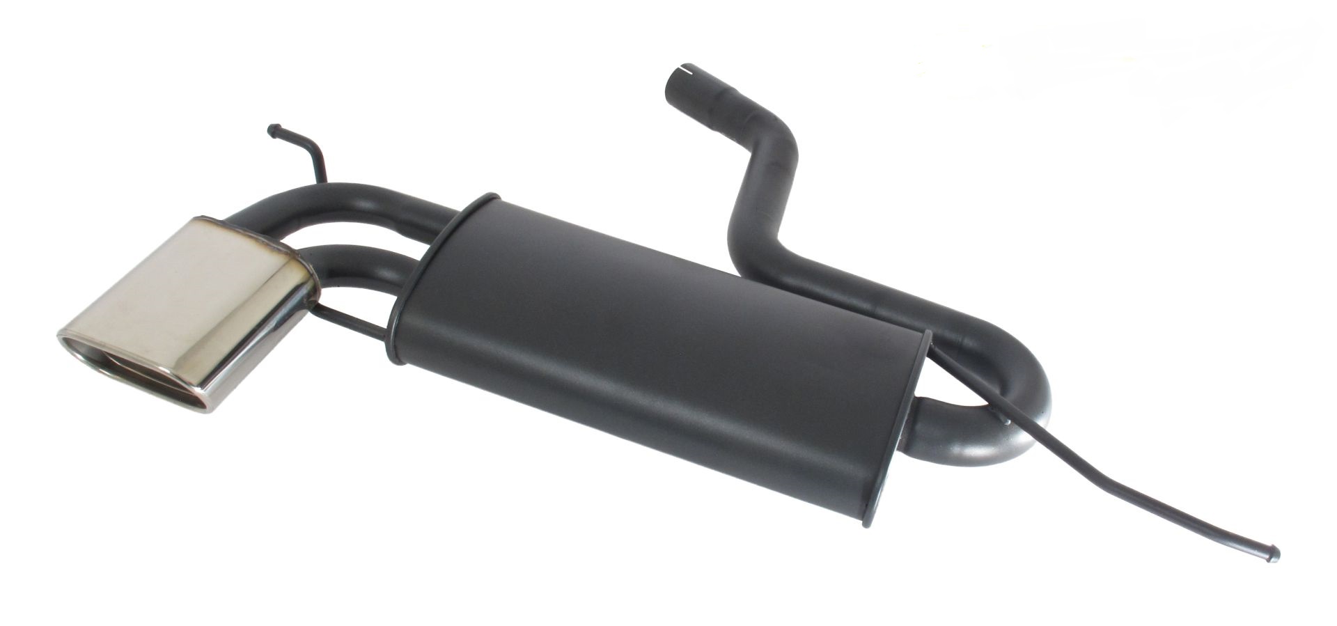 ASSO Sportauspuff für Audi A3 / VW Golf 5 / VW Golf 6 / VW Scirocco 135x75mm