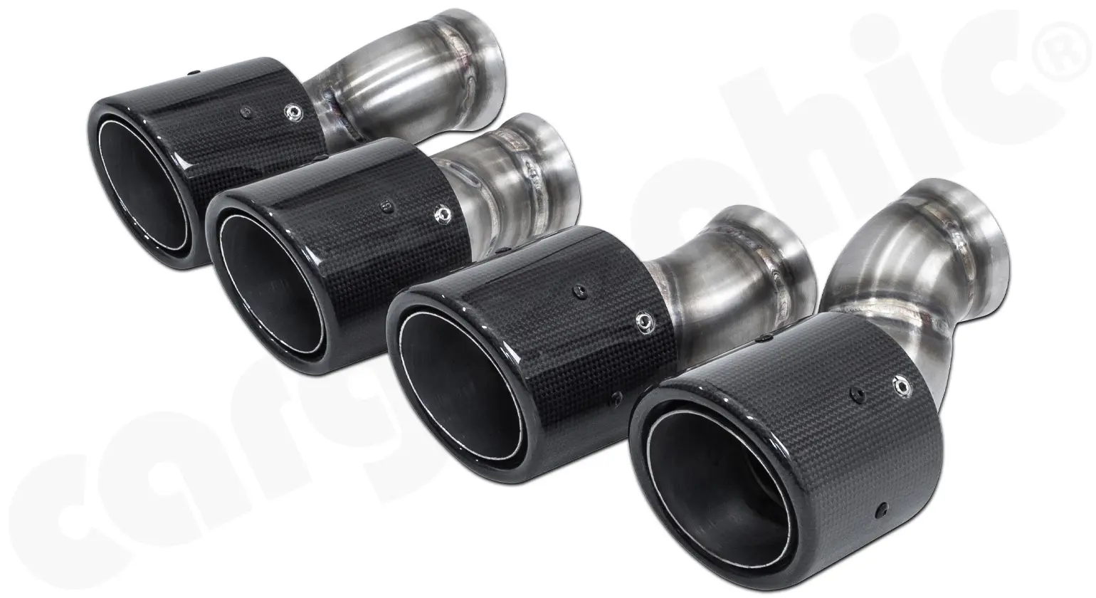 CARGRAPHIC Doppelendrohrsatz für Porsche Panamera Foto