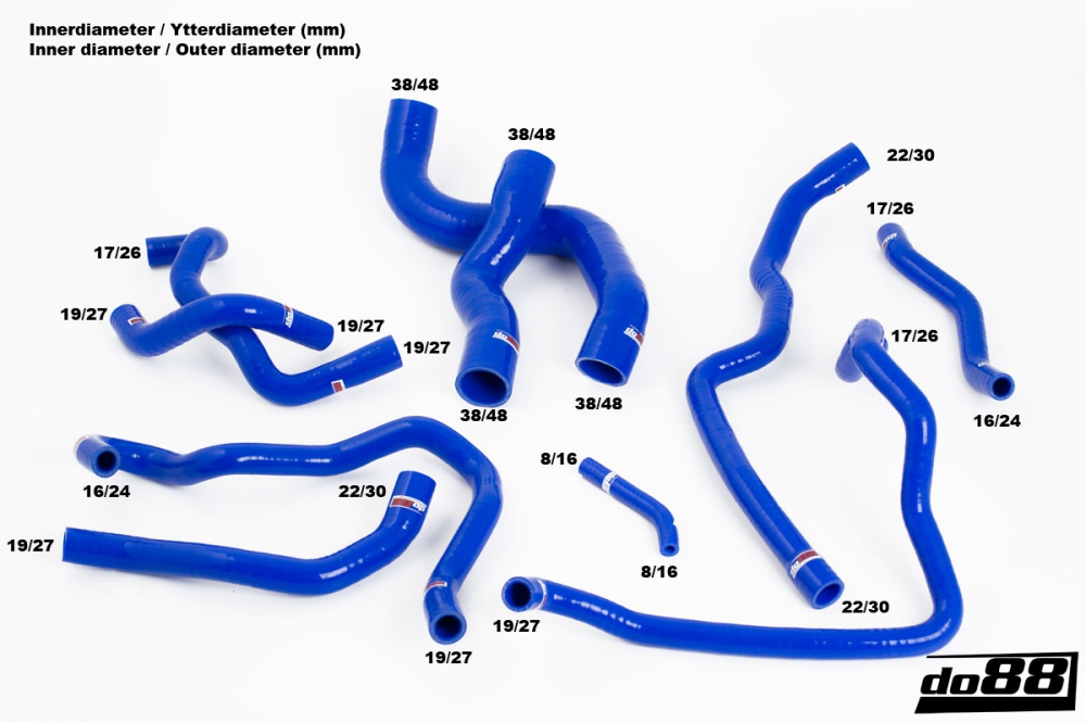 do88 BMW M3 E90 E92 Kühlerschläuche Bild