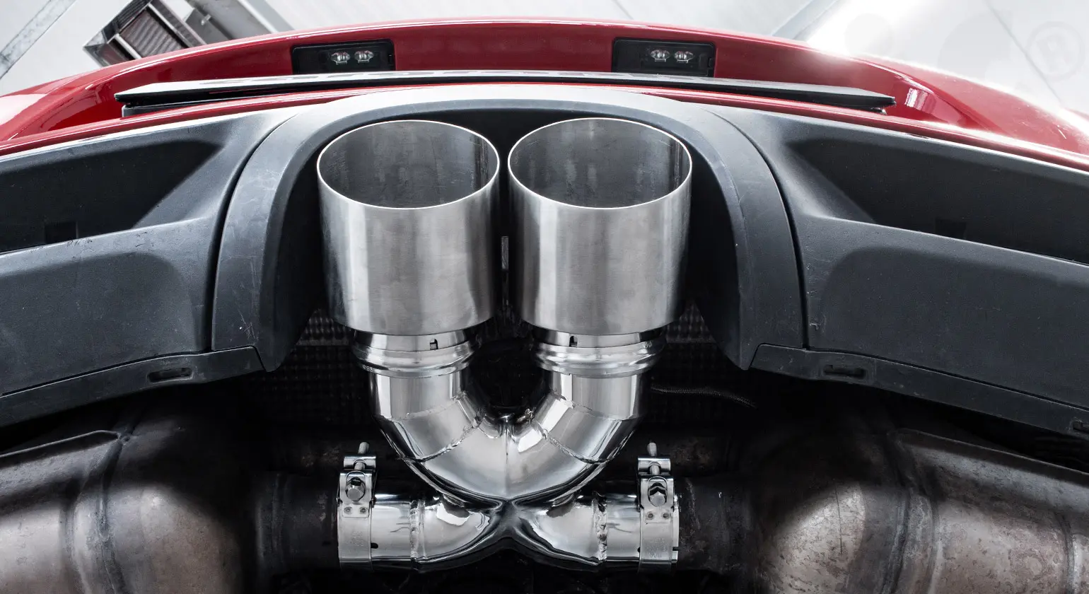 CARGRAPHIC Sport Endrohr X für Porsche 718 Tuning