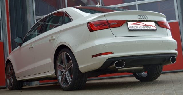 Friedrich Motorsport Duplex Endschalldämpfer Audi A3