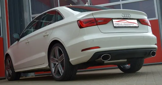 Friedrich Motorsport Duplex Endschalldämpfer Audi A3 