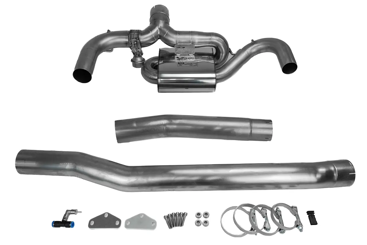 EGO-X Abgasanlage 3,5" für BMW 135i/140i F20/F21
