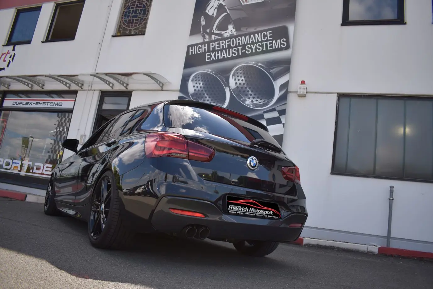 Friedrich Motorsport 76mm Sportendschalldämpfer BMW 1er F20/F21 