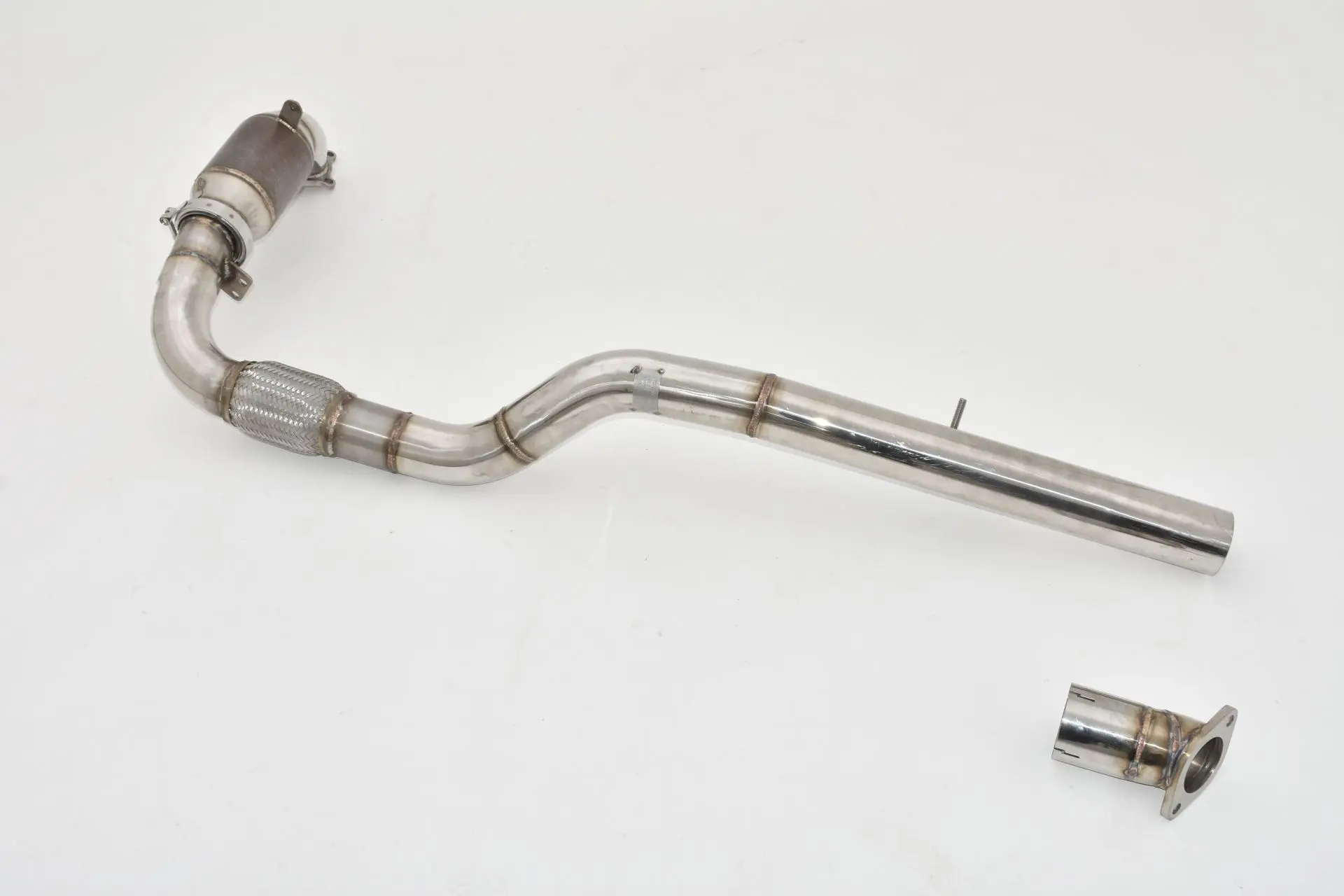 Friedrich Motorsport  76mm Downpipe mit Sport-Kat. Edelstahl 