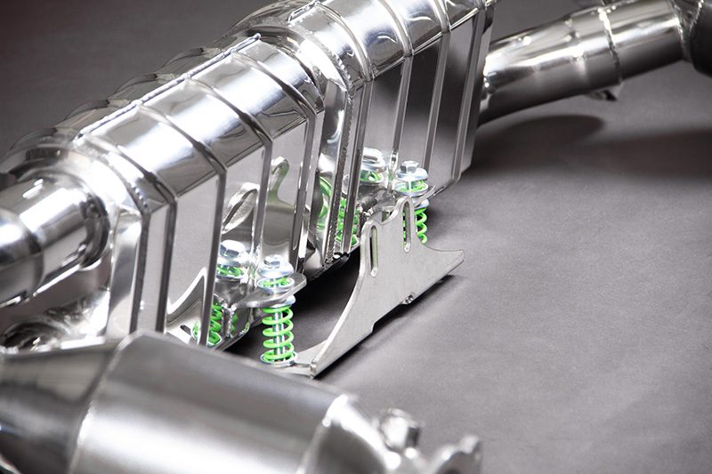 Capristo Komplettanlage für Porsche 997.1 Turbo 