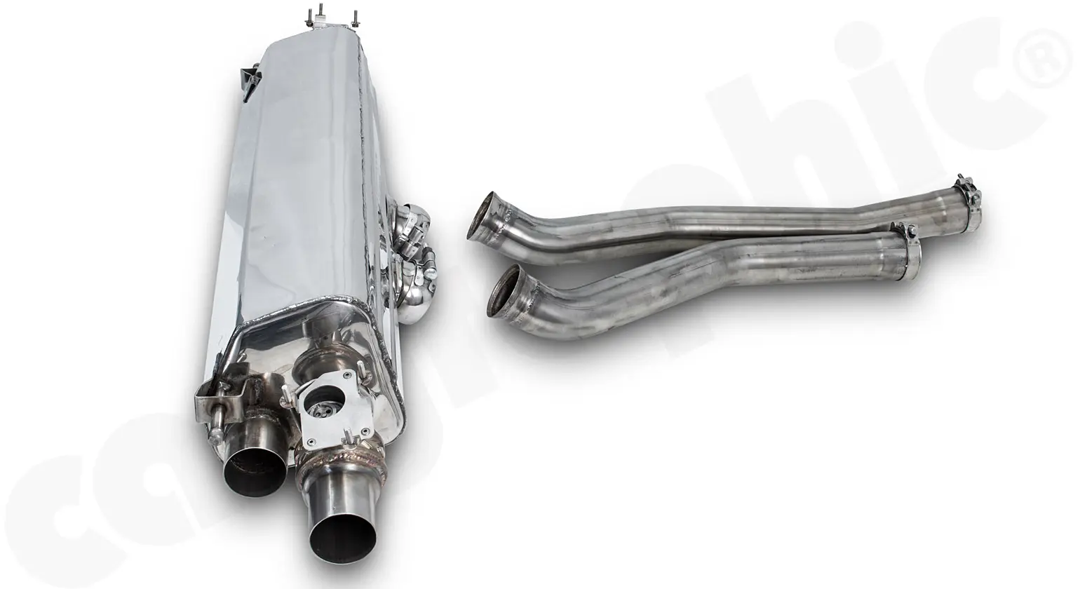 CARGRAPHIC Sportauspuff für Porsche Cayenne 3 Foto