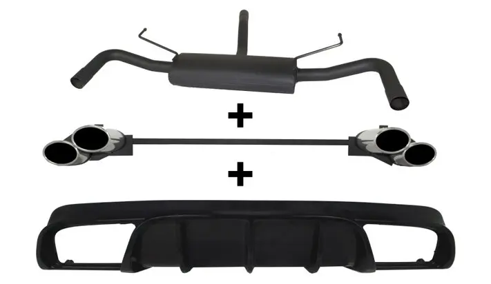 ULTER SPORT Sportauspuff inkl. Heckansatz für ALFA ROMEO Giulietta (2010-2016) HATCHBACK 5D