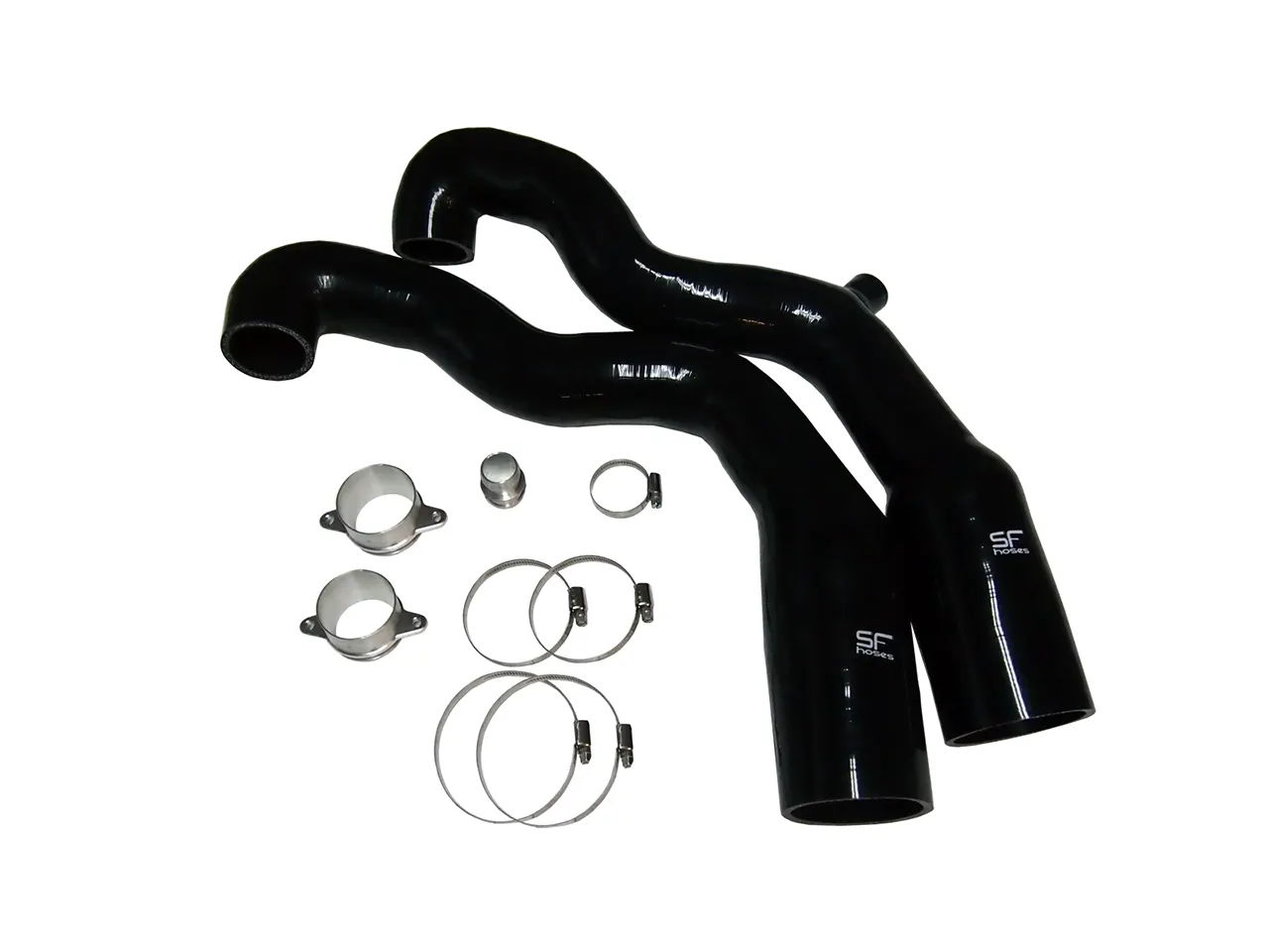 Silikon High Flow Ansaugschlauch-Kit Porsche 997.1 Turbo + GT2  High Flow Ansaugschlauch-Kit für Porsche 997.1 Turbo kaufen