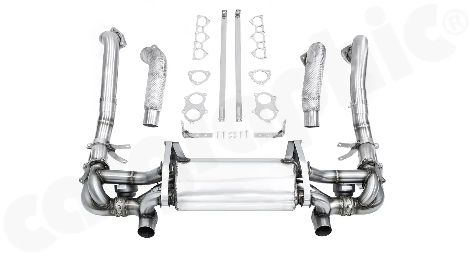 CARGRAPHIC Abgasanlage für Porsche 718 Foto