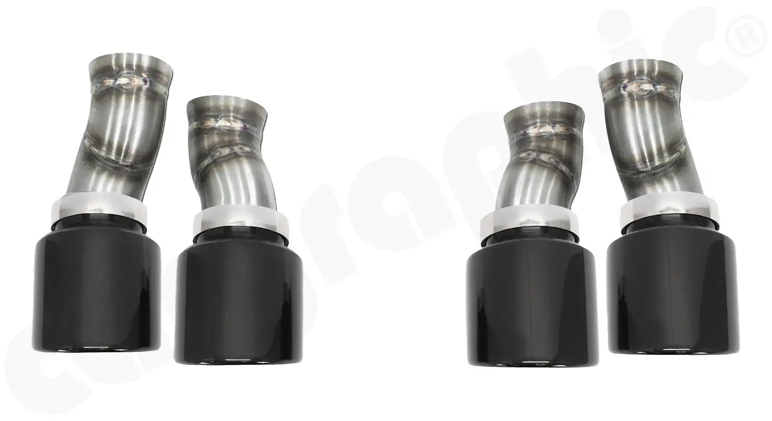 CARGRAPHIC Doppelendrohrsatz für Porsche Panamera 970.2 Foto