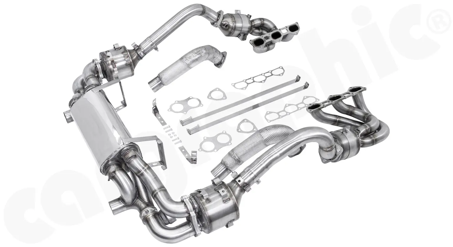 CARGRAPHIC Motorsport Auspuff für Porsche 718 Bild