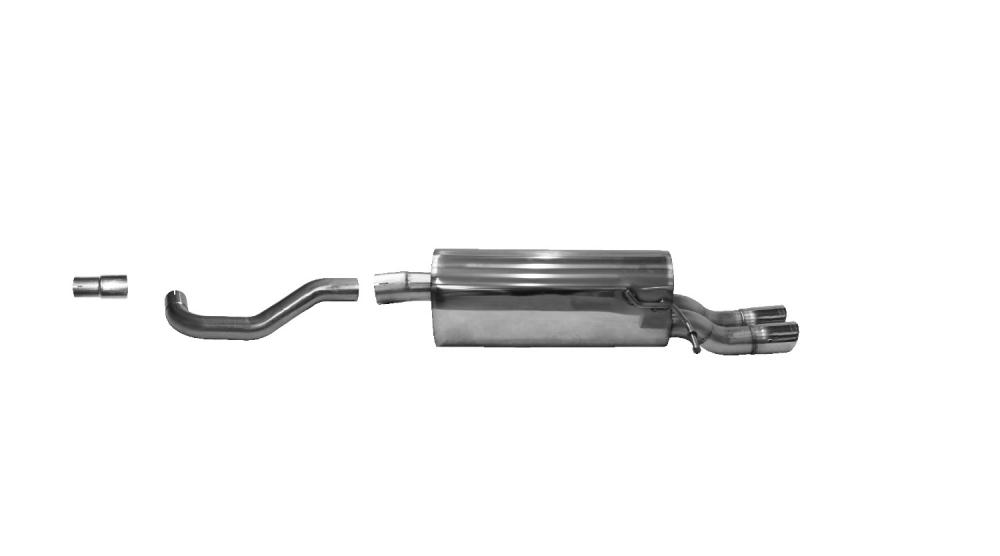 Bastuck Sportauspuff Audi A1 GB 2x70mm 