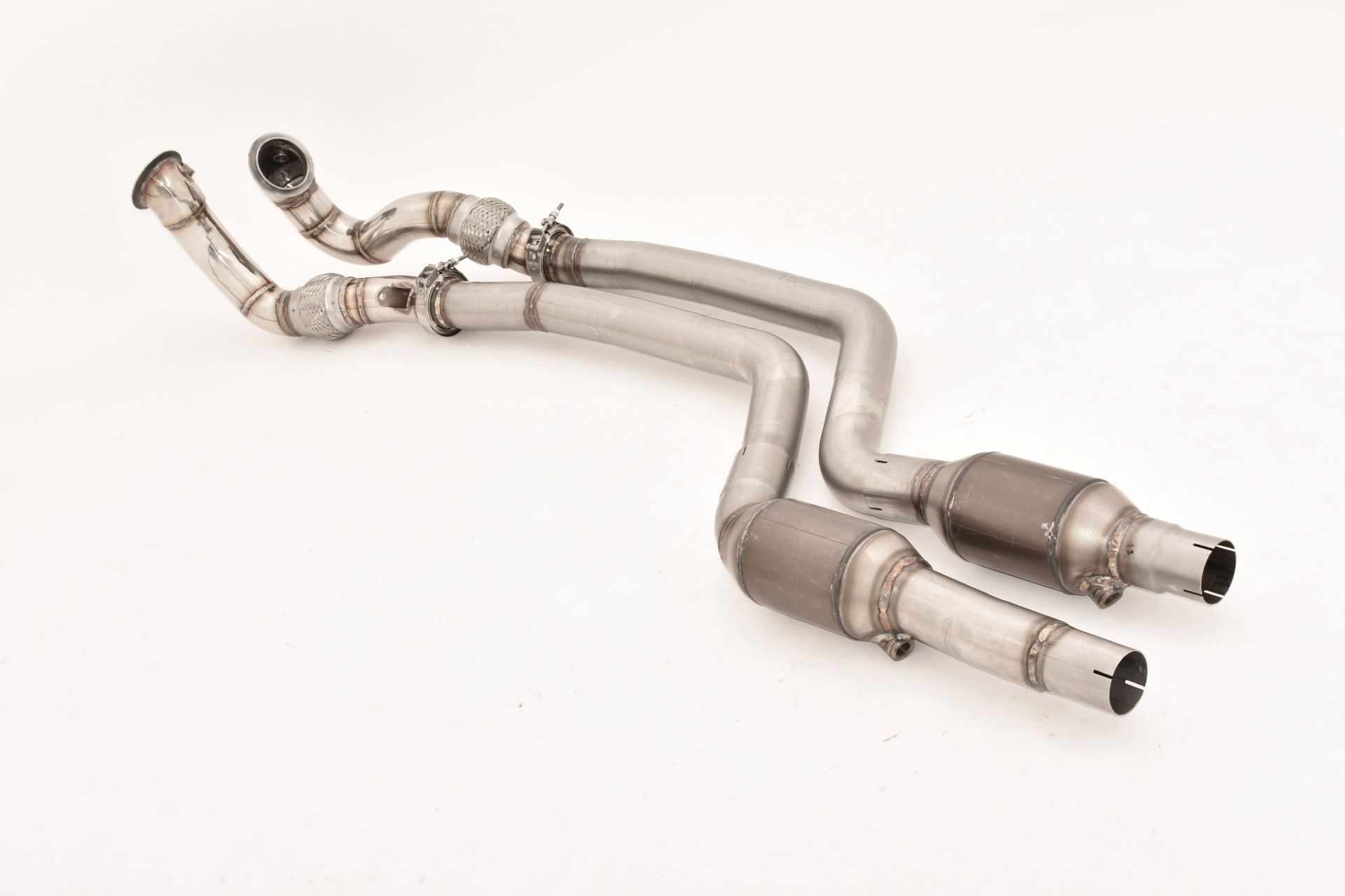 Friedrich Motorsport Downpipe 2x70mm mit Sportkat