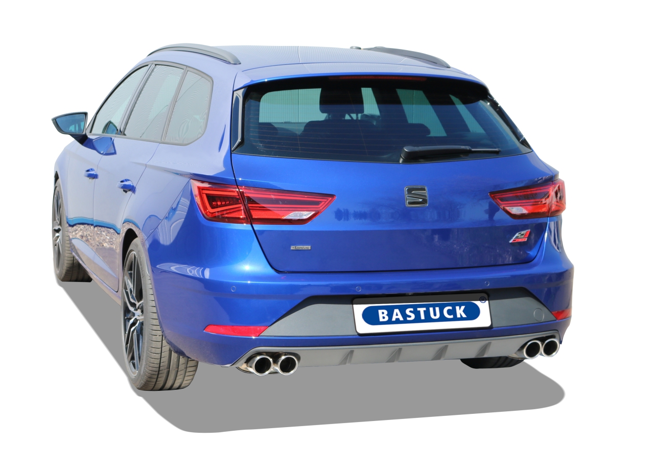 Bastuck Sportauspuff Seat Leon 5F ST Perfekt!