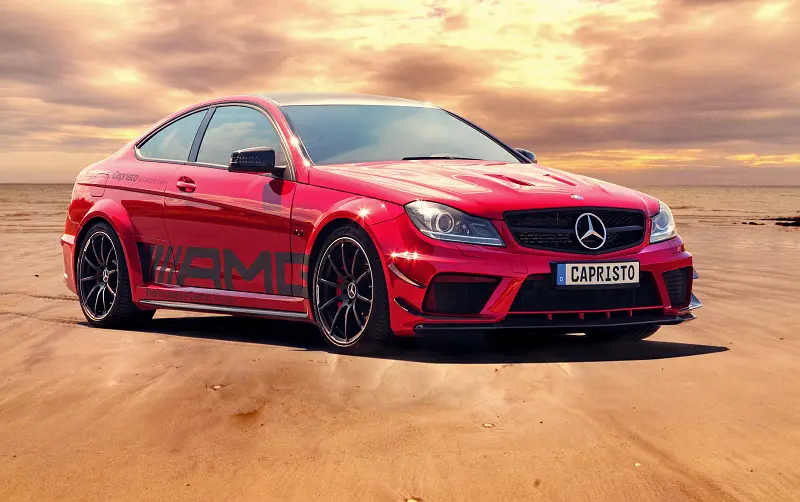 Capristo Komplettanlage inkl. MSD-Ersatz ohne Gutachten für Mercedes C63 Black Series W204 