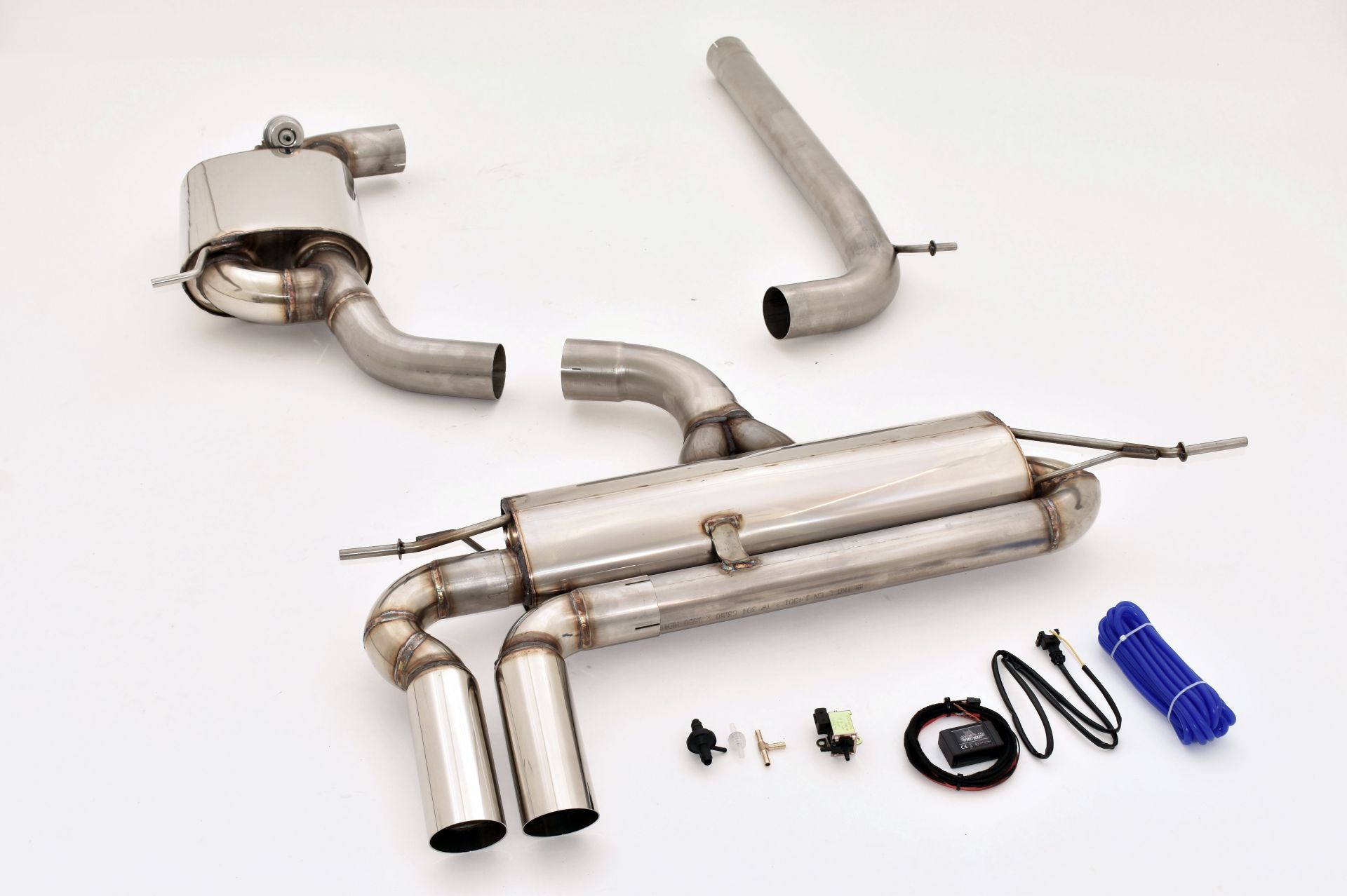 StreetBeast  76mm Single-Anlage mit Klappensteuerung, Seat Altea 5P inkl. FR