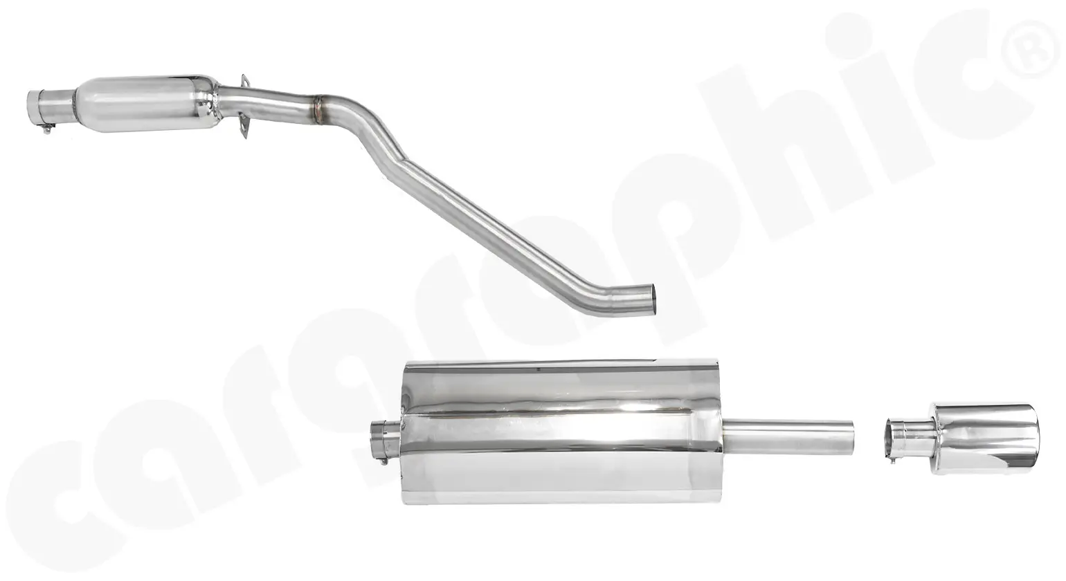 CARGRAPHIC Sport Endschalldämpfer für Porsche 924 Anleitung