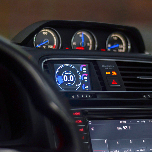 CANchecked Daten-Display VW Scirocco MK3 FL LHD MFD28 Gen2 CANchecked Daten-Display VW Scirocco MK3 FL MFD28 __ kaufen